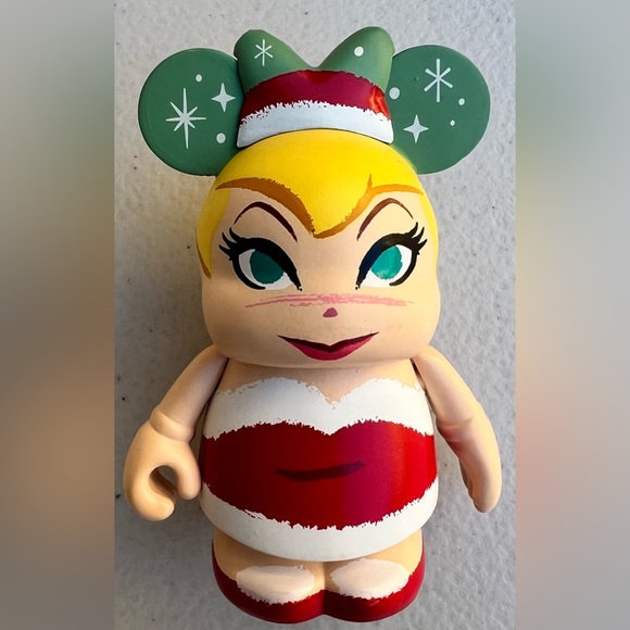 Holiday 2014 Tinker Bell Vinylmation Eachez 3” with/ Open Box - Picture 2 of 4